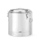 Ételszállító badella, duplafalú hőszigetelt, 31 liter, 40×44,5 cm, HENDI