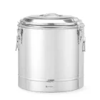 Ételszállító badella, duplafalú hőszigetelt, 23 liter, 35×44 cm, HENDI