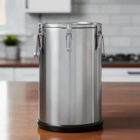   Ételszállító badella, 35 liter, duplafalú hőszigetelt, gumitalpas, HENDI