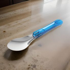 Fagylaltadagoló kanál Tritan nyéllel, 26 cm, kék