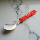 Fagylaltadagoló kanál Tritan nyéllel, 26 cm, piros