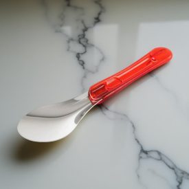 Fagylaltadagoló kanál Tritan nyéllel, 26 cm, piros