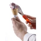 Fagylaltadagoló kanál Tritan nyéllel, 26 cm, piros