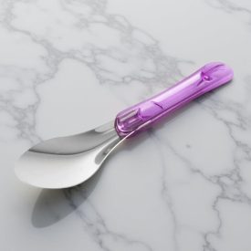 Fagylaltadagoló kanál Tritan nyéllel, 26 cm, lila