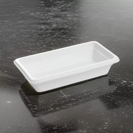 GN edény, 1/3 65 mm, porcelán