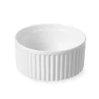 Ramekin szufléforma, 12×5,5 cm, kemény porcelán-klón