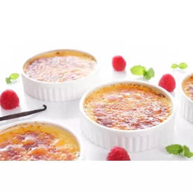 Ramekin szufléforma, 10×2,5 cm, kemény porcelán
