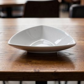 Tapas tálka szett, Triangolo, 10x10x2,5 cm, 6 db/csomag