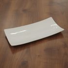 Kínáló tál, 22×10,5×2,3 cm, kemény porcelán