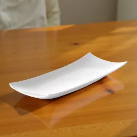 Kínáló tál, 35×14,5×4 cm, kemény porcelán