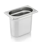 GN edény, 1/9 150 mm, 1,5 l, rozsdamentes
