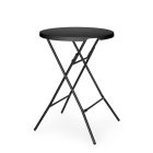 Bárasztal, fekete, max. terhelés 80 kg, 80×110 cm, HENDI, AmerBox