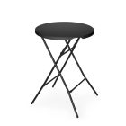 Bárasztal, fekete, max. terhelés 80 kg, 80×110 cm, HENDI, AmerBox