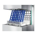 Alumínium tárolóállvány 4 db kivehető polccal, 168,5x128x40,5 cm