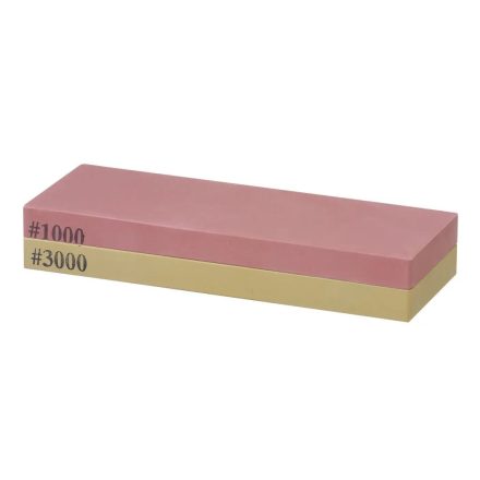 Naniwa japán élezőkő, 1000/3000 szemcseméret, 18,5×6,5×3 cm