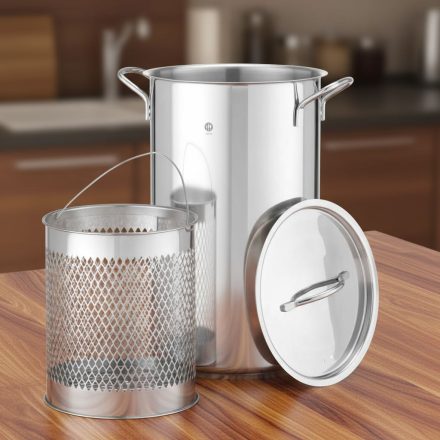 Spárga- és tésztafőző edény, 5,5 liter, 16,2×28 cm