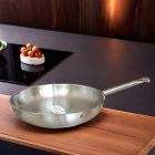 Serpenyő, 32 cm, rozsdamentes, HENDI