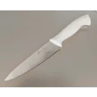 Szakácskés, 18 cm penge, fehér nyéllel, Hendi