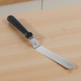 Kenőkés, hajlított, 3×20×33 cm, rozsdamentes