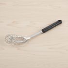 Spirál habverő, 30 cm, fekete polipropilén nyél