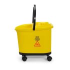 Felmosóvödör, gurulós 16 l, 40,5×29,6×34 cm