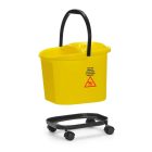 Felmosóvödör, gurulós 16 l, 40,5×29,6×34 cm