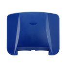 Pedálos szemetes 120 liter, kék tetővel