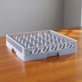   Mosogatórekesz poharaknak, 36 cellás, 50x50x10 cm, polipropilén