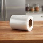 Fóliatekercs, He-330005 tálcazáró géphez, lehúzható, PET/PE 12/40, 18,5 cm × 250 m