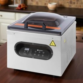   Vákuumfóliázó gép, vákuumkamrás, forr.széllesség: 290 mm, HENDI