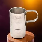 Hiteles mérce 4 cl 18/10-es rozsdamentes anyagból