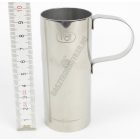 Hiteles mérce 1 dl 18/10-es rozsdamentes anyagból