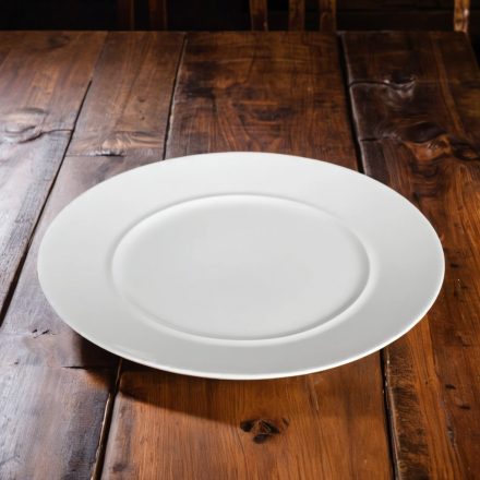 Style lapostányér, 28 cm, high alumina, Holst porcelán