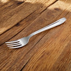 Poker evővilla, 3 mm vastag, rozsdamentes