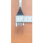 Poker desszertvilla, 3 mm vastag, rozsdamentes