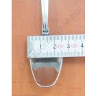 Poker kávéskanál, rozsdamentes