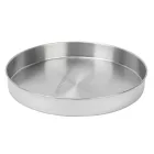 Thema pincér plató/tálca, sörös tálca, 30 cm, kerek, rozsdamentes