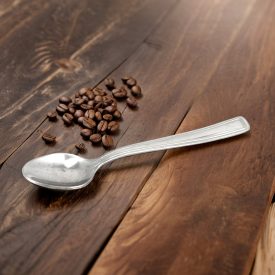 Itália kávéskanál, mokkáskanál, rozsdamentes