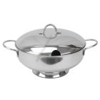 Ambra leveses tál fedővel, 22 cm, 2,5 liter, rozsdamentes
