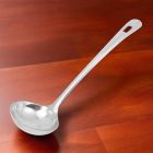 Aurora merőkanál, 80 ml, nyélhossz: 23 cm átmérő: 8,5 cm, rozsdamentes