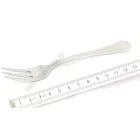 Ranieri süteményesvilla, 2 mm vastag, rozsdamentes