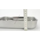 Star tepsi lehajtható füllel, rozsdamentes, 26×19 cm