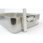 PROFI tepsi, 36×25×8 cm, rozsdamentes