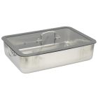 MAXIMA tepsi üvegfedővel 36×25 cm, dobozban