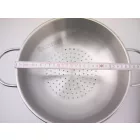 Szűrőedény, 26 cm, rozsdamentes