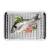 Smart alacsony tepsi+rács, 36×25 cm, rozsdamentes