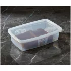 Ételszállító edény fedővel, 500 ml, 100 darab