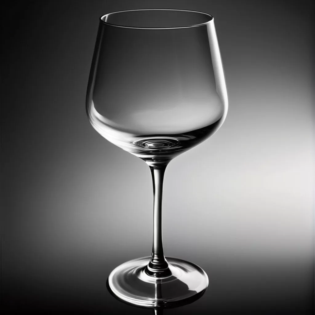 Siesta burgundy pohár, 540 ml, kristály