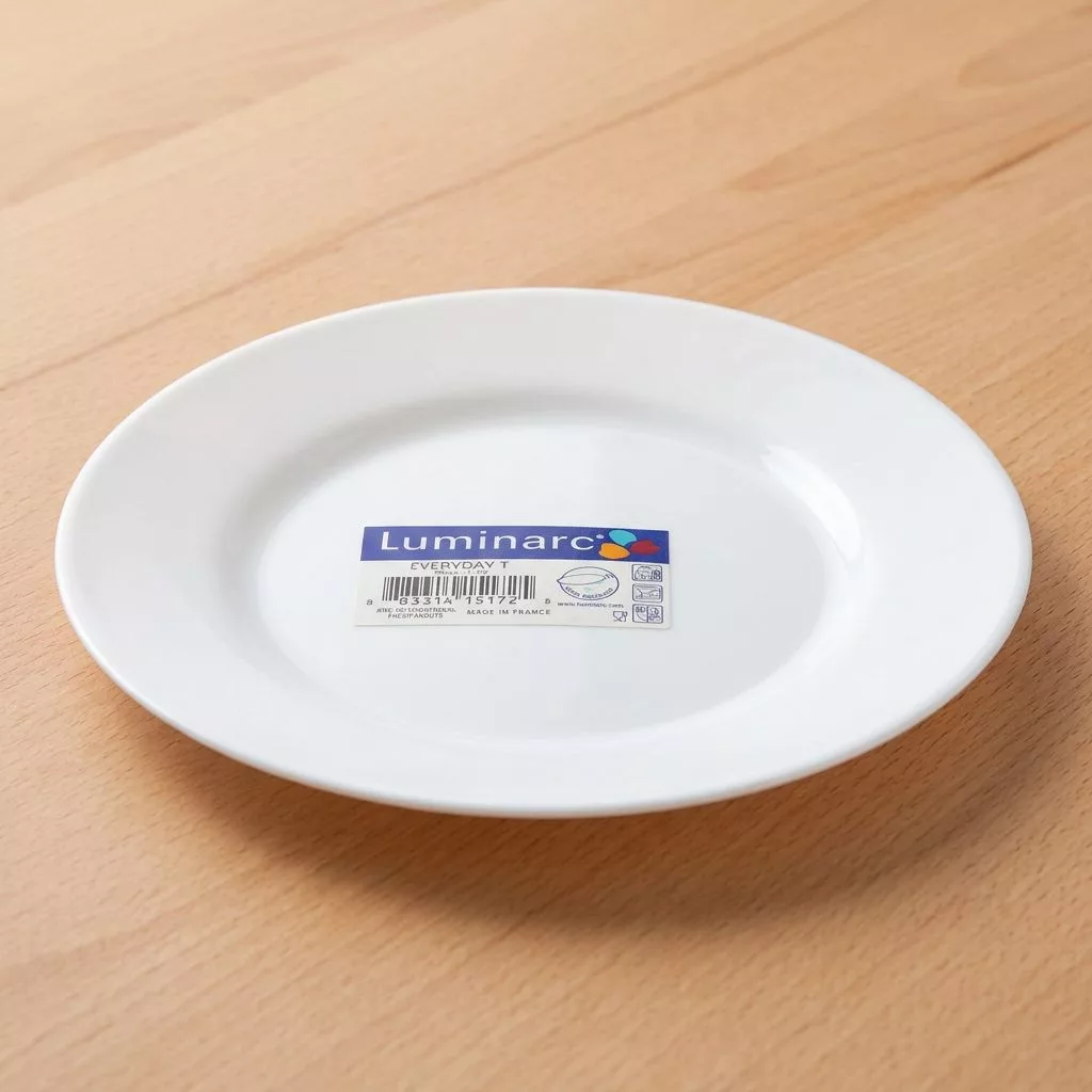 Everyday lapostányér 19 cm temperált üveg