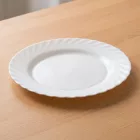Trianon lapostányér 30,5 cm, opálüveg